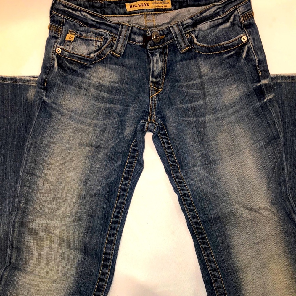 Big Star ultra low rise boot cut 26XL